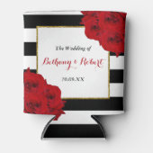 The Chic Modern Luxe Wedding Collection - Rote Ros Dosenkühler (Vorderseite)