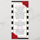 The Chic Modern Luxe Wedding Collection - Rote Ros Programm (Rückseite)