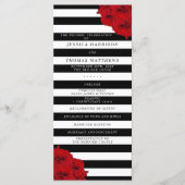 The Chic Modern Luxe Wedding Collection - Rote Ros Programm (Vorderseite)