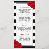 The Chic Modern Luxe Wedding Collection - Rote Ros Programm (Rückseite)