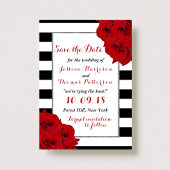 The Chic Modern Luxe Wedding Collection - Rote Ros Save The Date