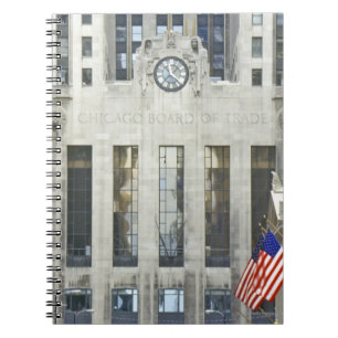 "The Chicago Board of Trade, Chicago, Illinois" Notizblock
