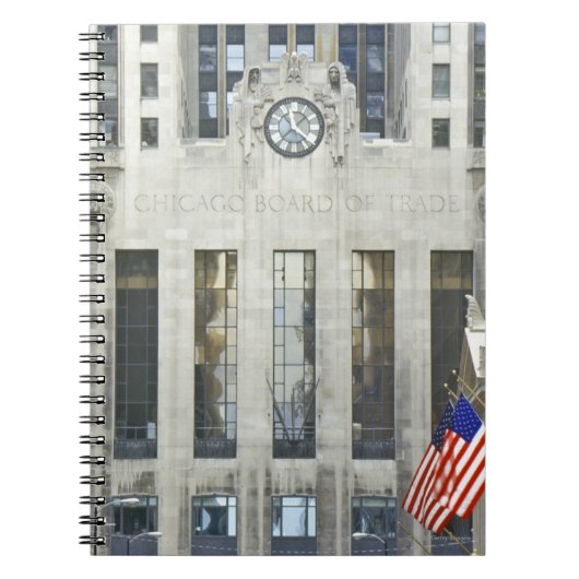 "The Chicago Board of Trade, Chicago, Illinois" Notizblock (Vorderseite)