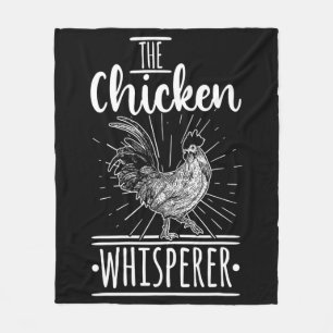 The Chicken Whispere Farm Chicken Whisperer Lo Fleecedecke