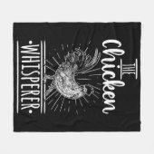 The Chicken Whispere Farm Chicken Whisperer Lo Fleecedecke (Vorderseite (Horizontal))