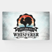 The Chicken Whisperer Funny Banner (Horizontal)