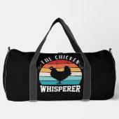 The Chicken Whisperer Stylisch Duffle Bag (Vorderseite)