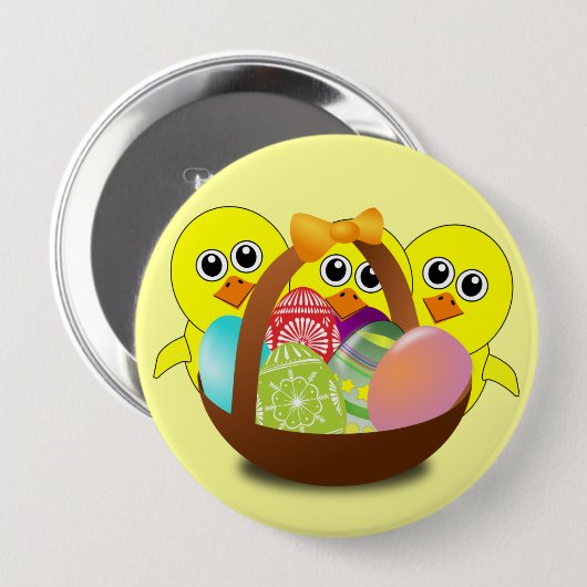 The Chicks Oaster Basket - Button (Vorne & Hinten)