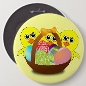 The Chicks Oaster Basket - Button (Vorne & Hinten)