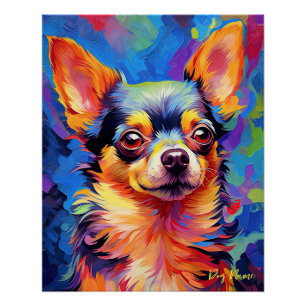 The Chihuahua Dog 002 - Zetton Ziana Poster