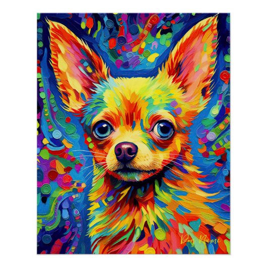 The Chihuahua Dog 003 - Zetton Ziana Poster (Vorderseite)