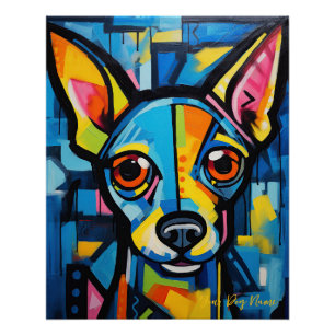 The Chihuahua Dog Portrait 001 - Sable Gabriel Poster