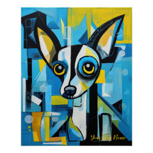 The Chihuahua Dog Portrait 004 - Sable Gabriel Poster