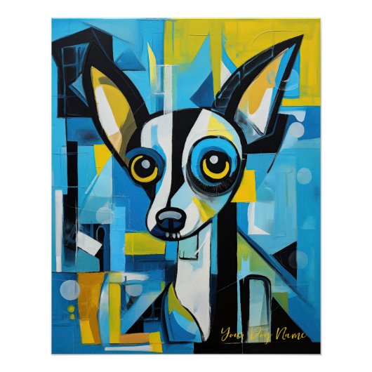 The Chihuahua Dog Portrait 004 - Sable Gabriel Poster (Vorderseite)