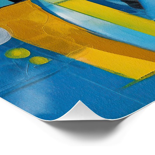 The Chihuahua Dog Portrait 004 - Sable Gabriel Poster (Ecke)