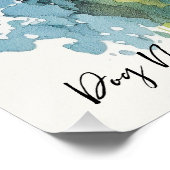 The Chihuahua Dog With Sunglasses - Composition007 Poster (Ecke)