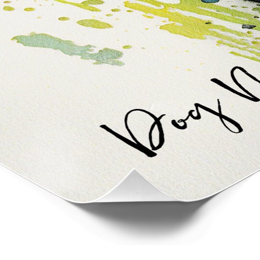 The Chihuahua Dog With Sunglasses - Composition010 Poster (Ecke)