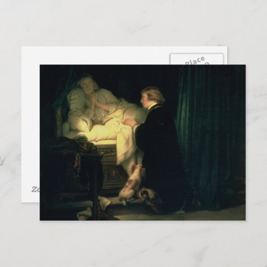 The Children of King Edward IV of England, 1852 Postkarte (Vorne/Hinten)