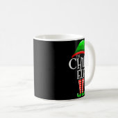 The Chill Elf Family Matching Group Christmas Gift Kaffeetasse (VorderseiteRechts)