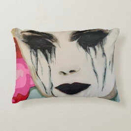 "The Chill" Gemälde auf einem Dekokissen