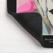"The Chill" Gemälde auf einem Mousepad (Ecke)