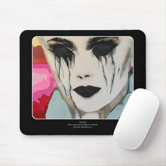"The Chill" Gemälde auf einem Mousepad (Mit Mouse)