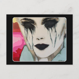 "The Chill" Gemälde auf einem Postkarte