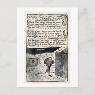 'The Chimney Sweeper', Platte 41 (Bentley 37) von Postkarte