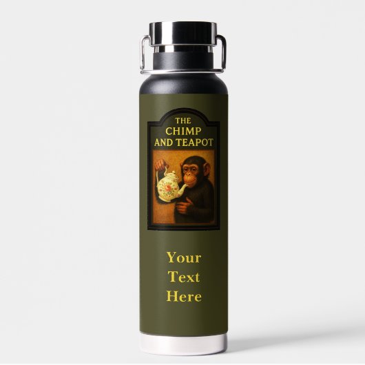 The Chimp And Teapot Pub Trinkflasche (Rückseite)