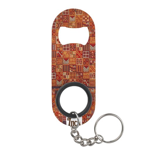 "The Chimú & Inca of Peru" Mini Flaschenöffner (Rückseite)