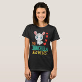 The Chinchilla Likes Me Best T-Shirt (Vorne ganz)