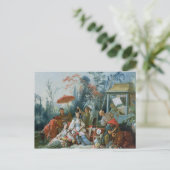 The Chinese Garden, c.1742 Postkarte (Stehend Vorderseite)