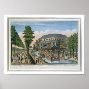 The Chinese House, the Rotunda and the Company in Poster