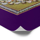 The Choirs of Angels (Hildegard von Bingen) Poster (Ecke)