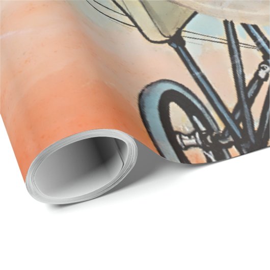 "The Christmas Airplane" von Jenny Nystrom Geschenkpapier (Rolleneckpunkt)