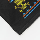 The Christmas Bart Don't Have A Cow Ugly Sweater Fleecedecke (Ecke)