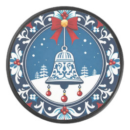 The Christmas Bell Eishockey Puck