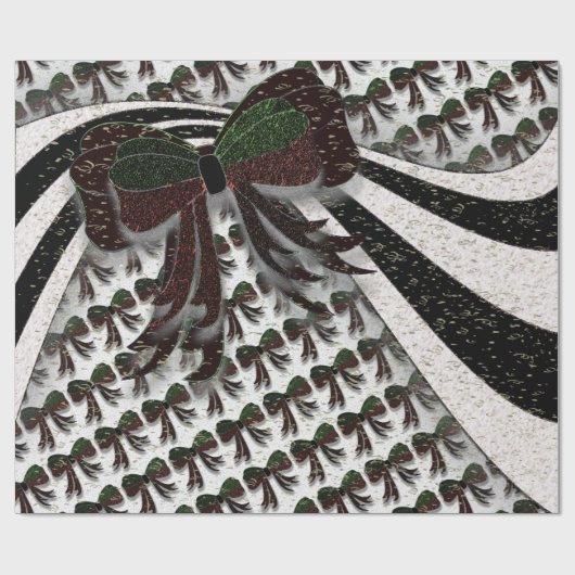 The Christmas Bow - Geschenkpapier (Flach)