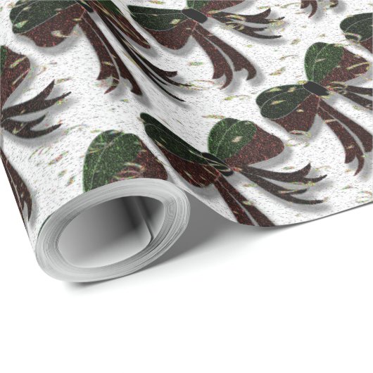 The Christmas Bow - Geschenkpapier (Rolleneckpunkt)