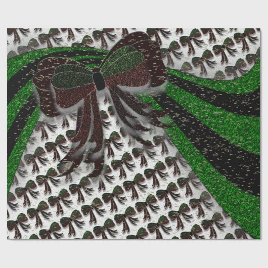 The Christmas Bow - Geschenkpapier (Flach)
