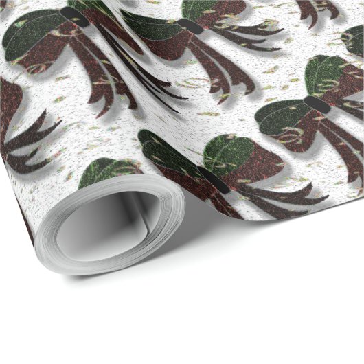 The Christmas Bow - Geschenkpapier (Rolleneckpunkt)