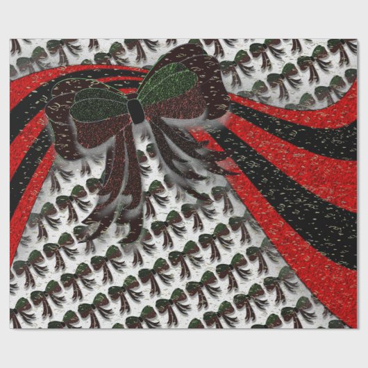 The Christmas Bow - Geschenkpapier (Flach)