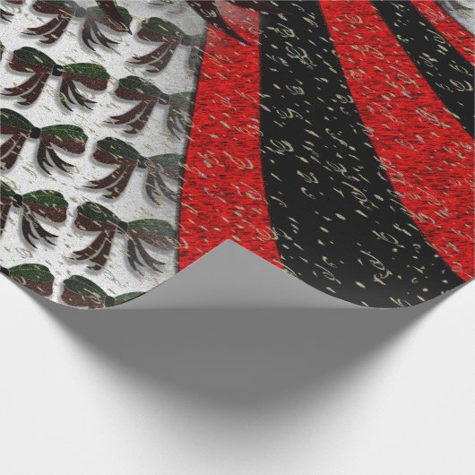The Christmas Bow - Geschenkpapier (Ecke)