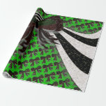 The Christmas Bow - Geschenkpapier<br><div class="desc">Dieses Design ist ein Weihnachtsbogen in den Farben Rot, Grün und Schwarz. Der Glitzer wurde dann in das Design aufgenommen. Eine schwarz-weiße Welle wurde hinzugefügt. Ein schwarzer Bogen wurde dann in der Kachel gekachelt. Dieses Design wurde dann um Schnee erweitert. Es wurde eine grüne Umgebung hinzugefügt. Dieses Weihnachtsgeschenk verpackt in...</div>