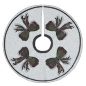 The Christmas Bow - Polyester Weihnachtsbaumdecke (Vorderseite)