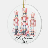 The Christmas Nutcracker Ceramic Ornament (Links)