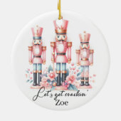 The Christmas Nutcracker Ceramic Ornament (Hinten)