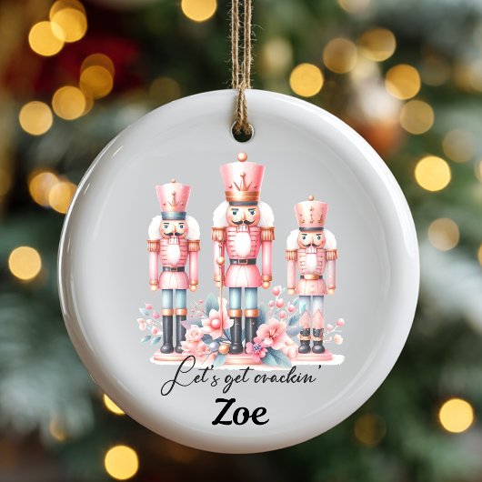 The Christmas Nutcracker Ceramic Ornament