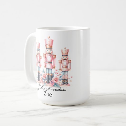 The Christmas Nutcracker Coffee Mug Kaffeetasse (Vorderseite Links)