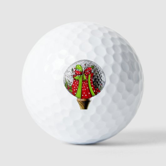 The Christmas Present  Golfball (Vorderseite)